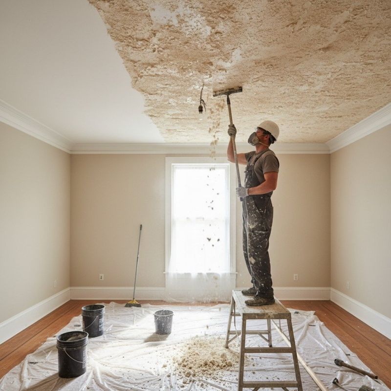 Ceiling Scraping in Mesa, AZ
