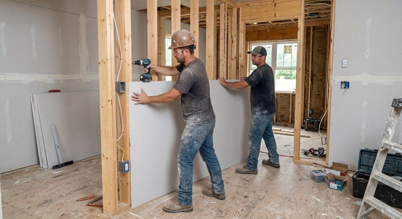 Garage Wallboard Installation in Kansas City, KS