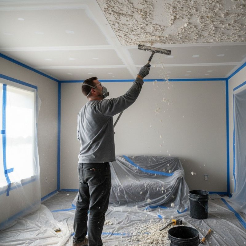 Stipple Ceiling Removal in Arvada, CO